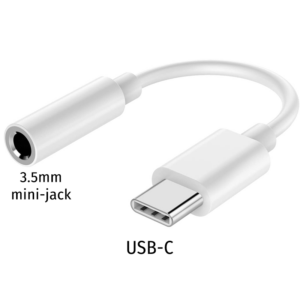 Adaptador USB C - jack Basic